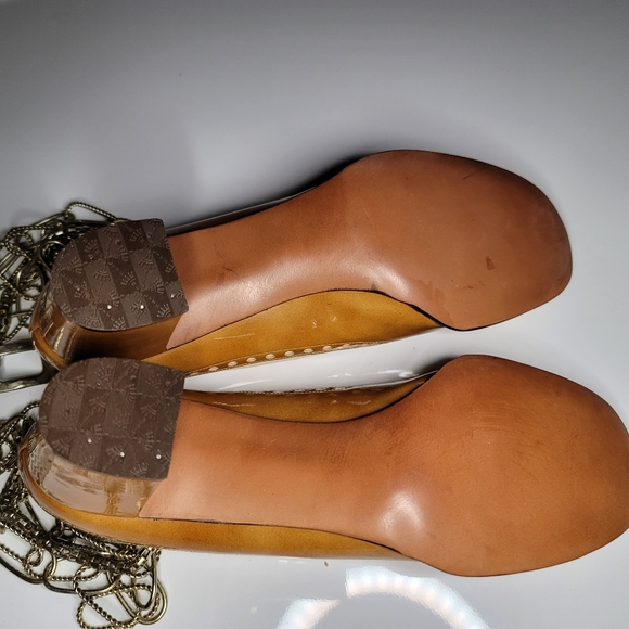 Museum Quality 1930s Patent Leather Owl face Detail pump shoe size 6.5 - Picture 14 of 16